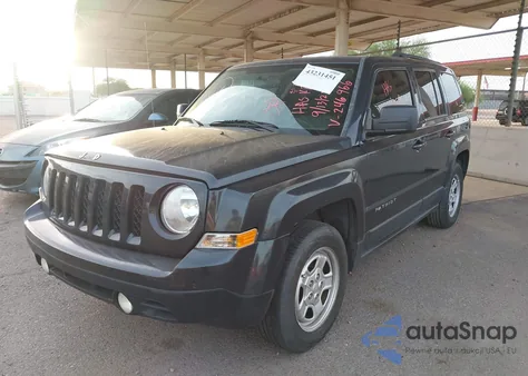 2015 Jeep Patriot Sport из США, поврежденный, VIN 1C4NJPBA7FD246966